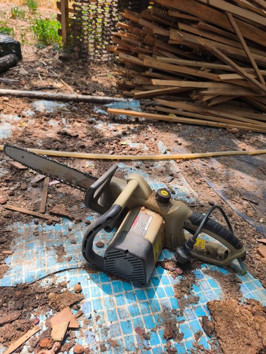 Электропила Crown