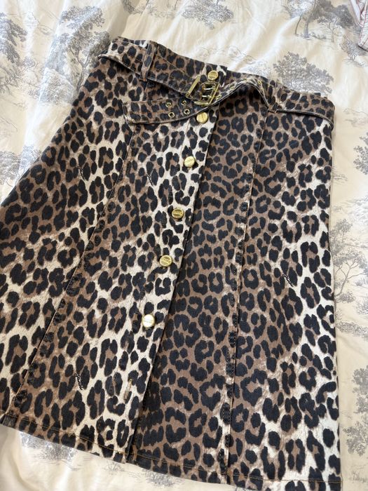 Топ леопард Ganni Zara