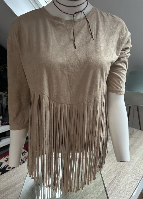 Bluza franjuri Bershka M