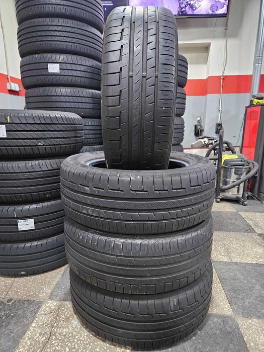 4бр 205/55/16 CONTINENTAL-6 6,8мм грайфер дот:19г.предлагаме   монтаж-
