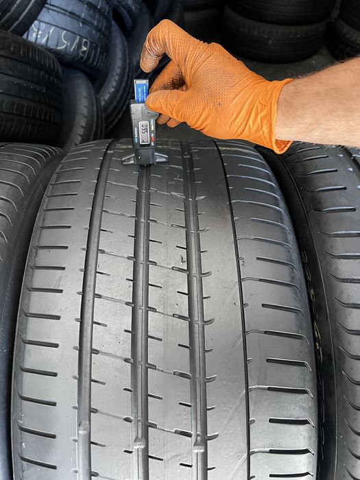 4 anvelope vara 315/35/21 + 285/40/21 , Pirelli , 5.5-6.4 mm , Porsche Cayenne !