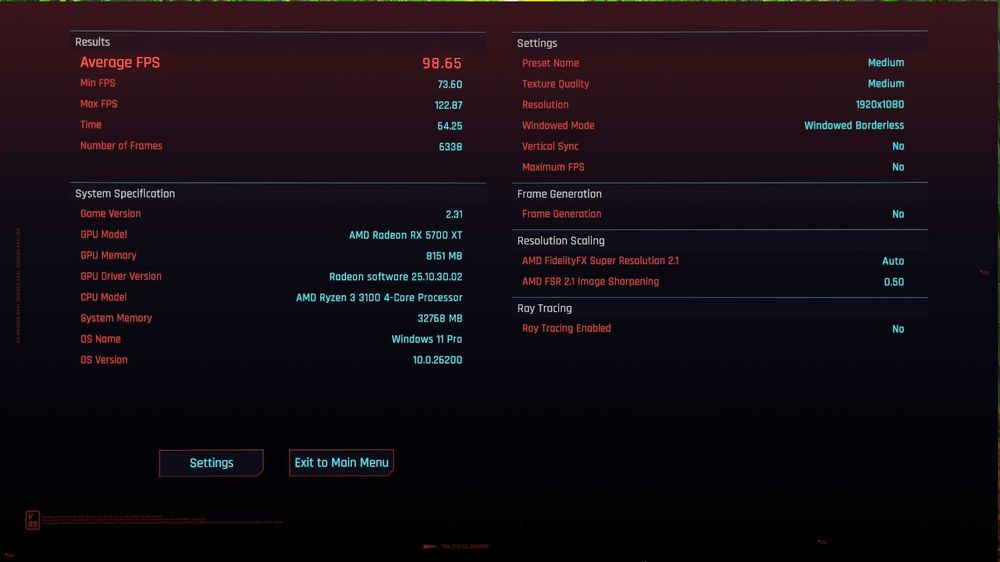 Calculator Gaming 1080p/2K, Ryzen 3 3100, 32GB RAM, Rx5700XT 8GB
