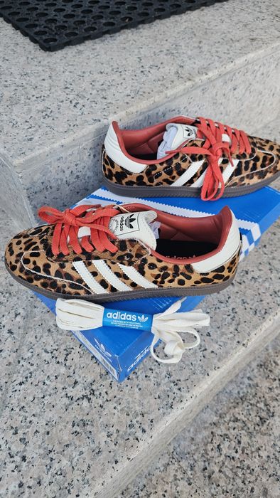Adidas samba leopard size 38 new