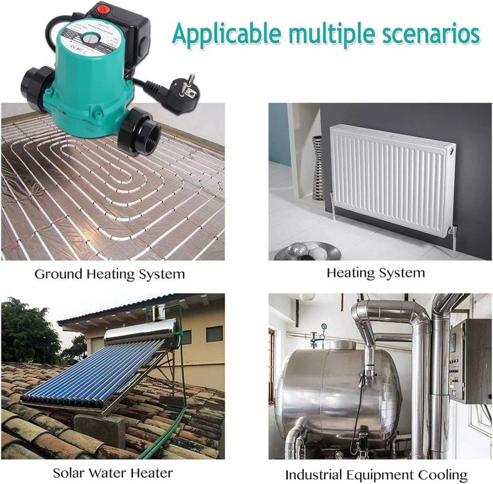 Pompa recirculare Poweka, RS25/6-130, 46/67/93W