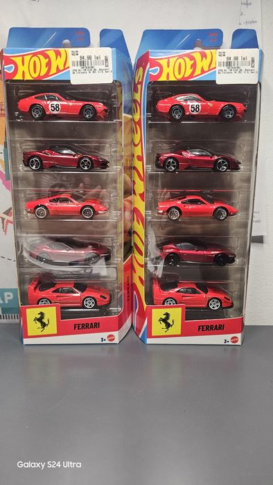 5 pack ferrari foarte greu de gasit