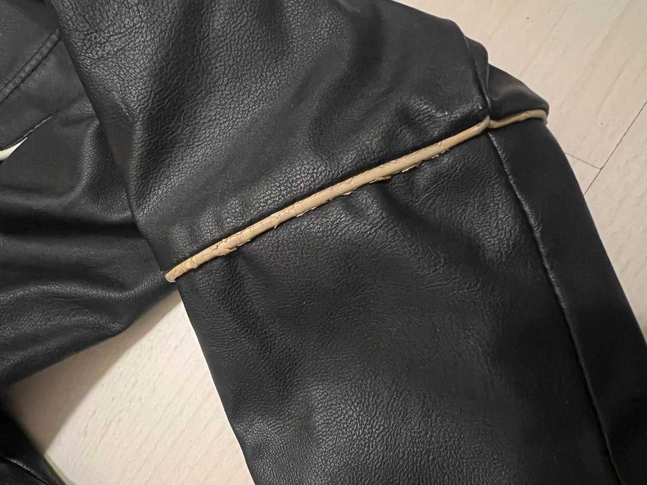 Дамско яке Alessa и кожен панталон/сет