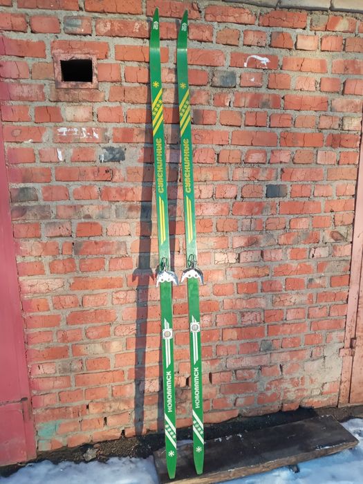 Лыжи деревянные б/у "Сувенирные"