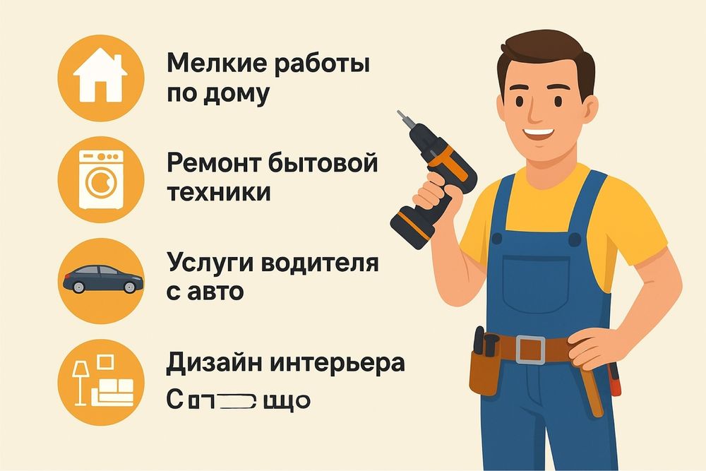 Усгуга муж на час