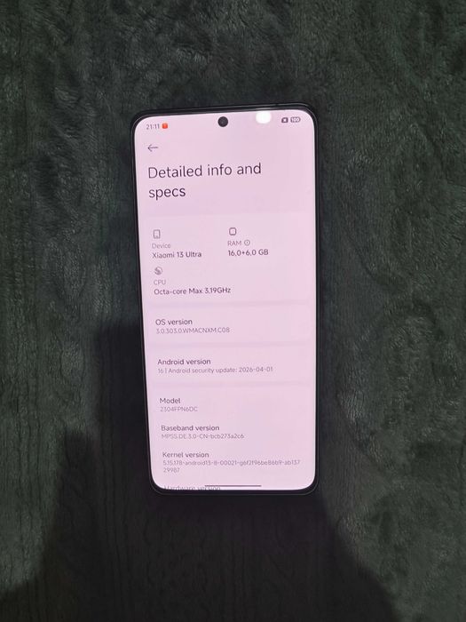 Xiaomi 13 ultra 16/512Gb
