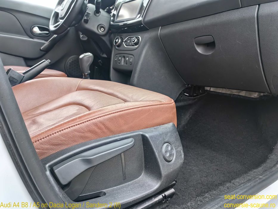 Sistem adaptare scaune de Audi A4 B8 pe Logan Duster Sandero