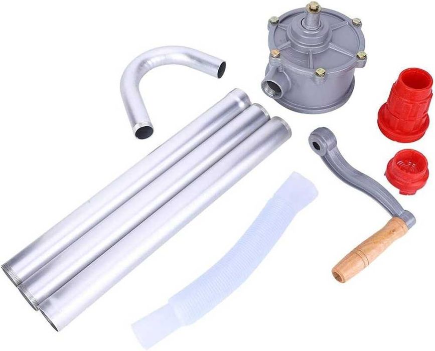 Ръчна Ротационна помпа за източване на течности от Варели - 28L/min.