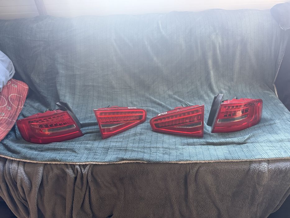 Set stopuri led audi a4 b8.5 cu mici defecte sedan berlina