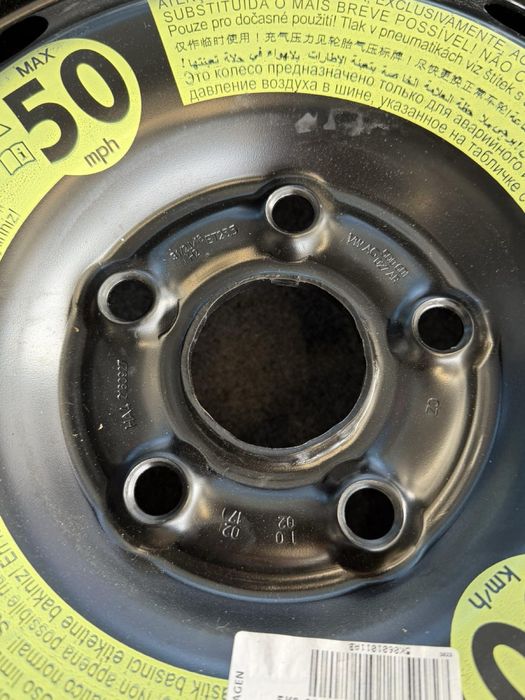 Резервна гума патерица Seat Leon 2 125/70/16 5x112