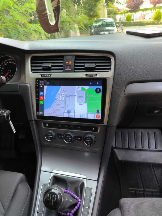 Navigatie Android Golf 7 Waze YouTube GPS BT USB