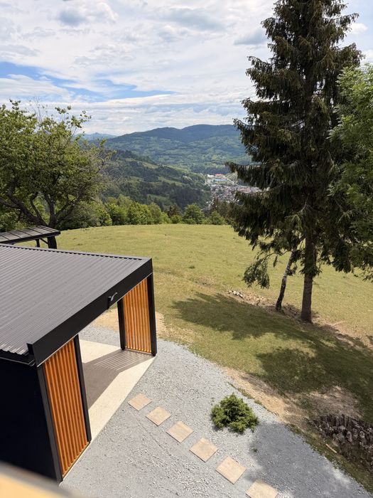 Cabana de inchiriat A-frame SkyDeck Cabin