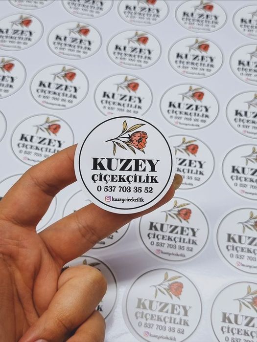 Stiker, yopishadigan qogʻoz har xil farmat, samakleka, naklekalar