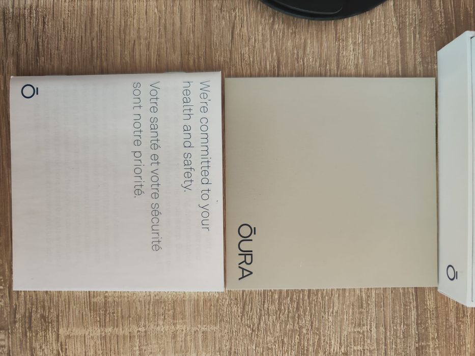 Oura Gen3 Horizon Smart Ring - Размер 10, Brushed, Сребърен