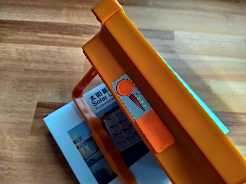 Lampă solară de lucru cu LED-uri de 500W, 4 culori, CAMPING, PESCUIT