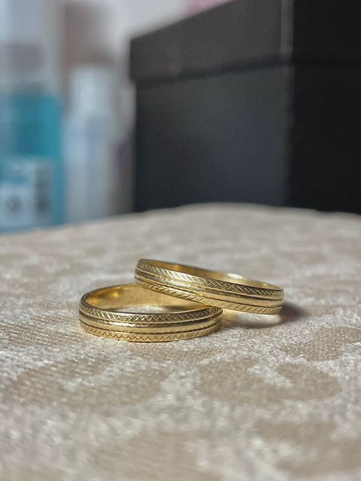 Verighete din aur galben