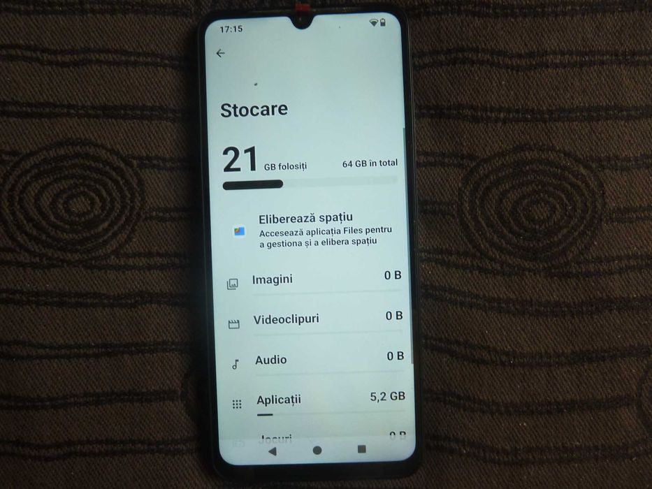 telefon xiaomi redmi A5,fabricat in 04/2025,android15,ram 3+3GB/64GB,arata foarte bine