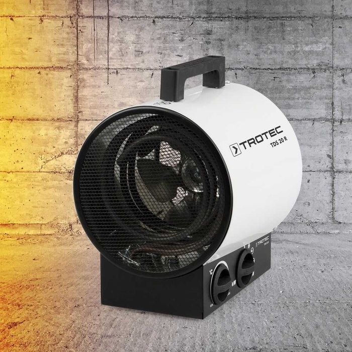Електрически калорифер Trotec TDS 20 R, 3000 W, 411 м³/ч, с термостат