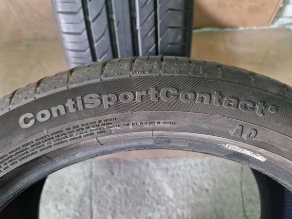 2 Continental R18 245/40
летни гуми DOT4920