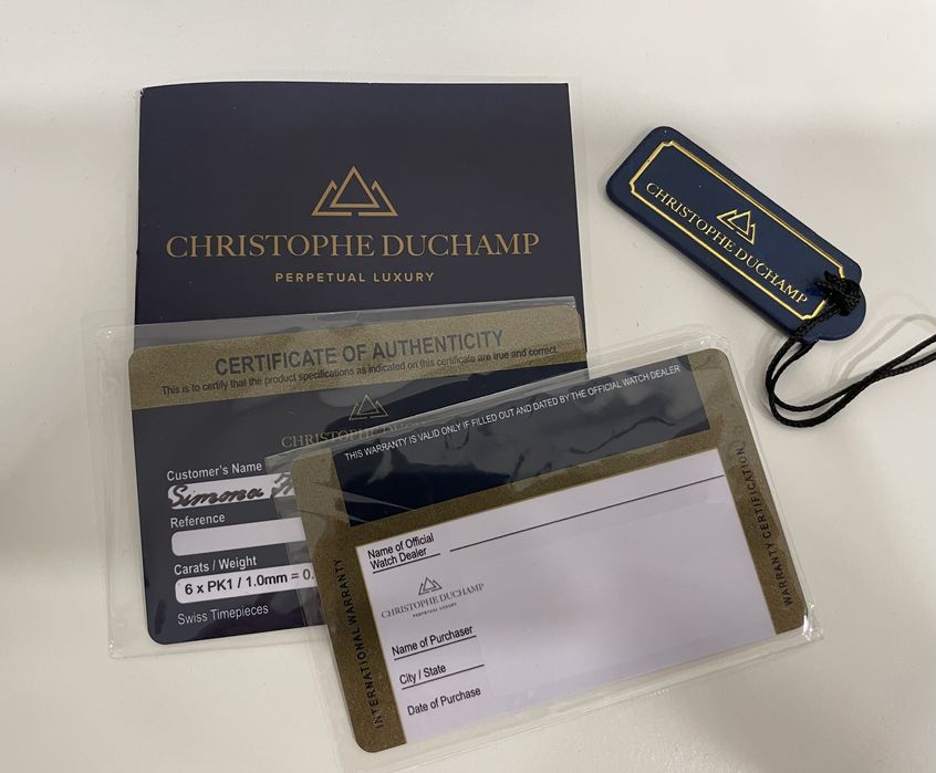 Дамски часовник  Christophe Duchamp Etoile Rose gold