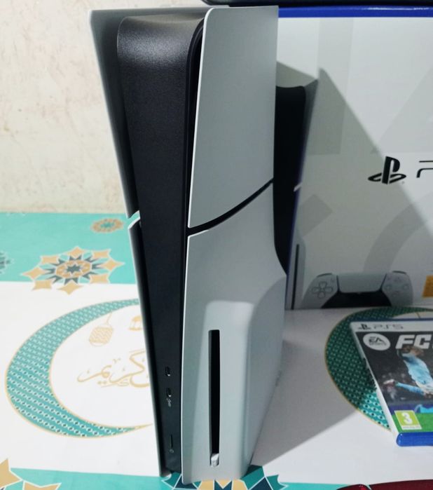 Ps5 slim 1tb, EAC Jet 2025, 2 джостик оригинал!