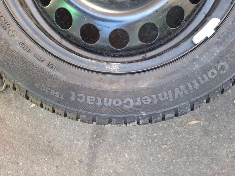 Джанта 16' 5х114.3 с нова гума Continental