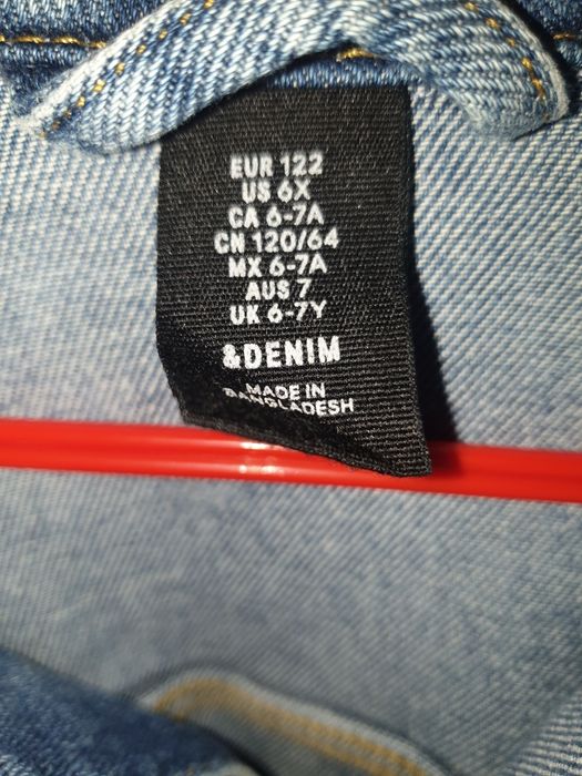 H&M: Дънково детско яке от пран мек деним