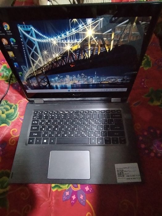 Yoga noutbuk sensor xamma joyi yaxshi ishledi