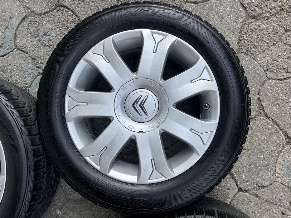 Jante aliaj 4x108mm, anvelope 205/55 R16, Citroen C3, C4, Xsara Picasso, Etc