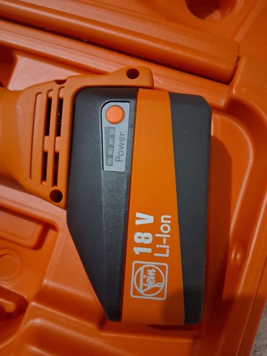 Set Polizor Drept FEIN AGSZ 18-90 Select+ Acumulator+ Încărcător+L-BOXX