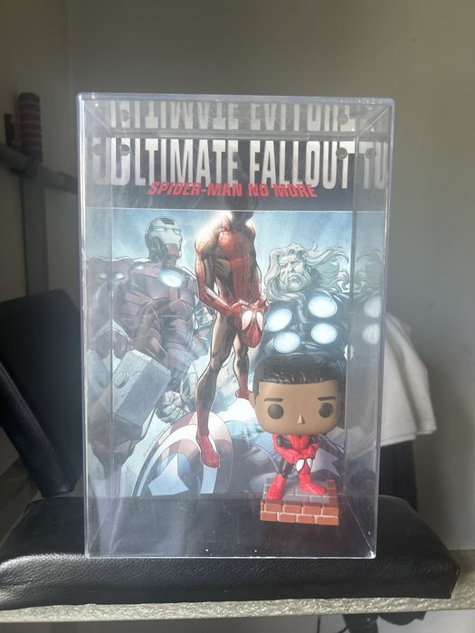 Funko Pop! Comic Cover: Marvel - Miles Morales Ultimate Fallout #15.
