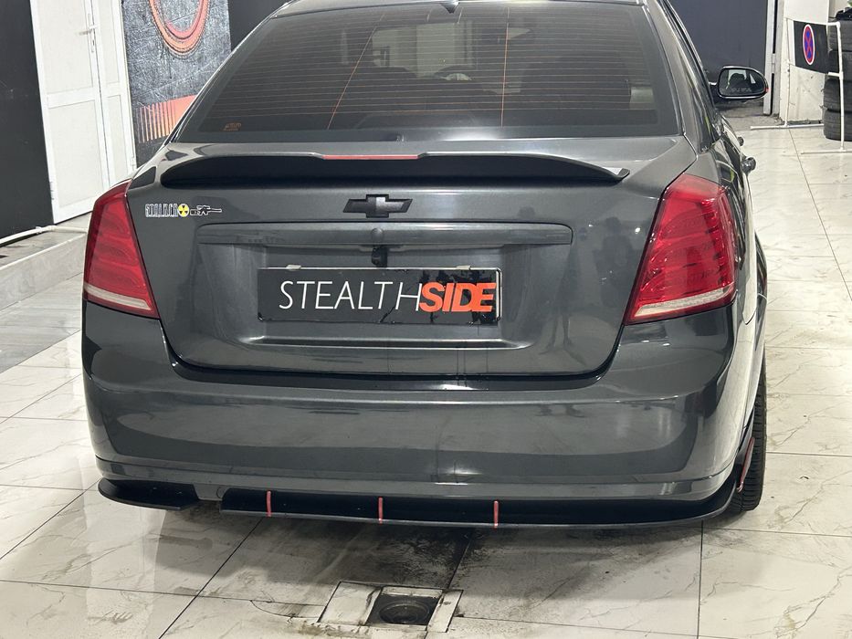 Gentra Laccetti Tuning Комплект Спойлеры Обвесы Сплиттер RedLine