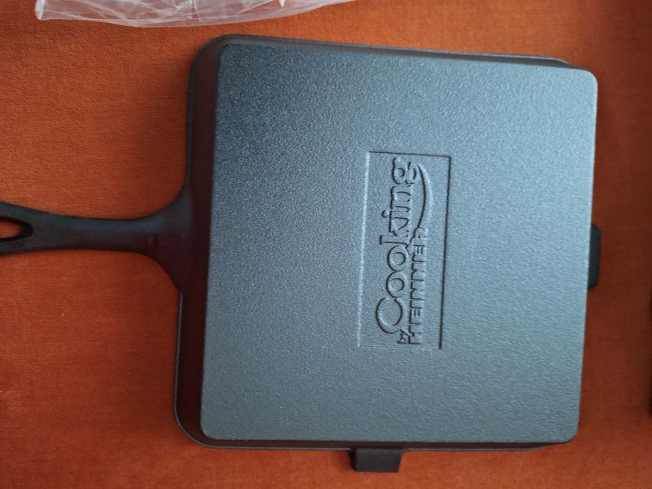Tigaie grill gratar Cooking by Heinner, fonta pura, 25 x 4.7 cm