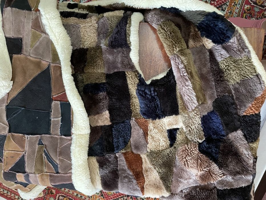 Жилетка меховая б/у