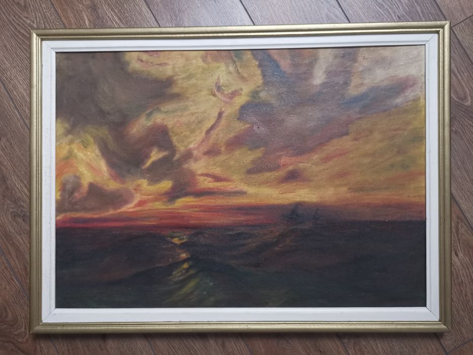 Tablou ulei pe panza răsărit/apus