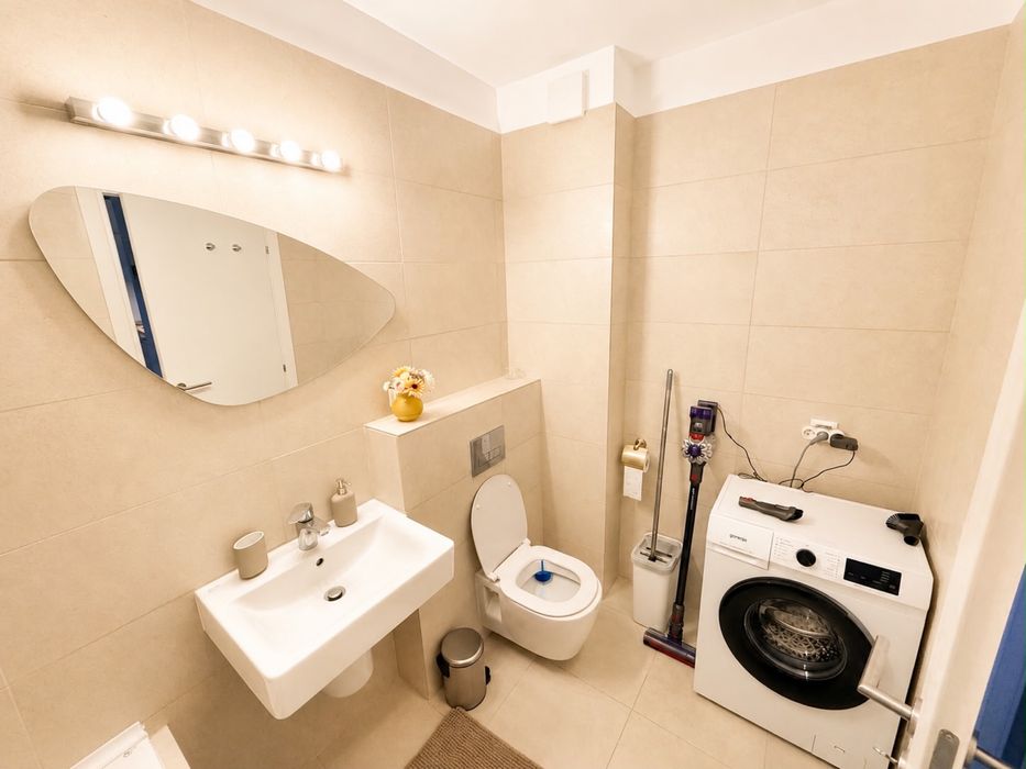 Persoana fizica inchiriez Apartament 2 camere + grădină proprie 25 mp | H Pipera Lake | Mobilat & Utilat Complet