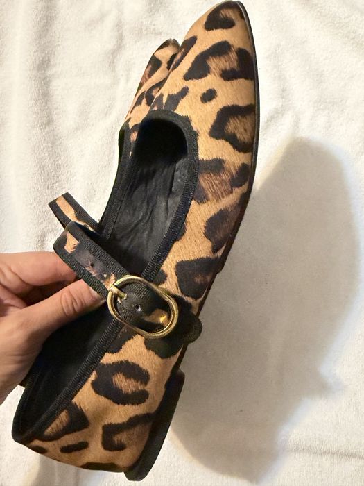 Балетки леопардовые ZARA 36
