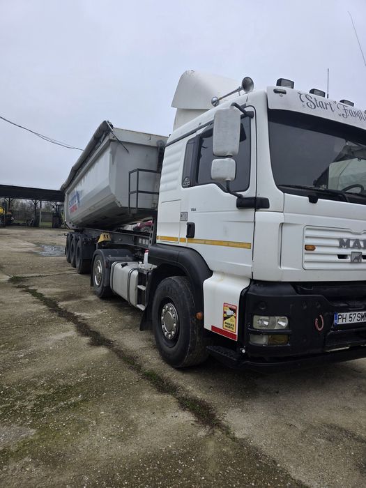 Vand ansamblu basculabil MAN TGA 18.440 si  SCHMITZ