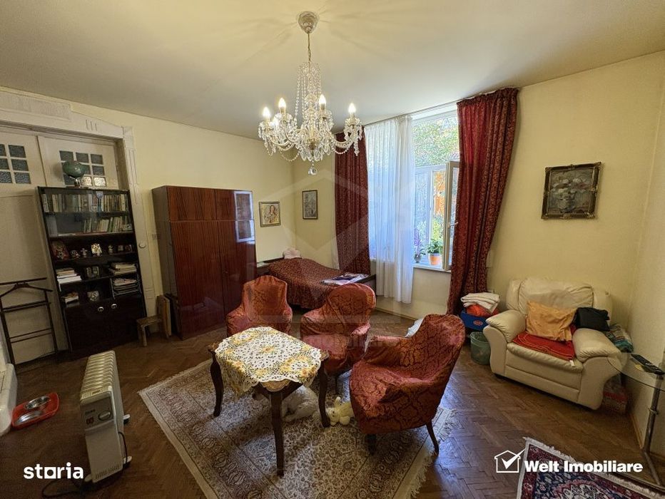 Apartament extrem de spatios, in vila interbelica, curte si gradina pr