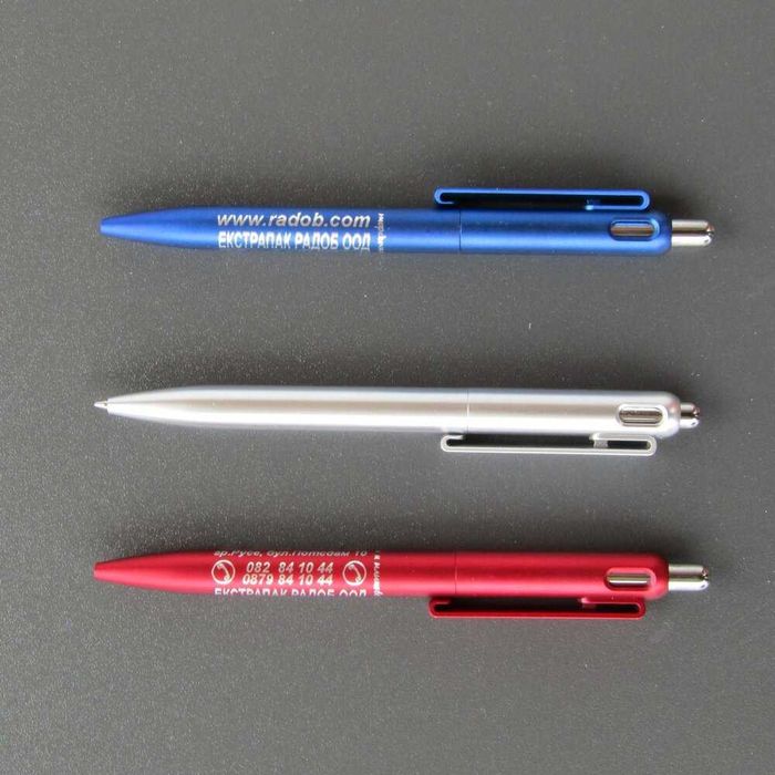 Рекламни химикалки с GOLD печат с вашето лого