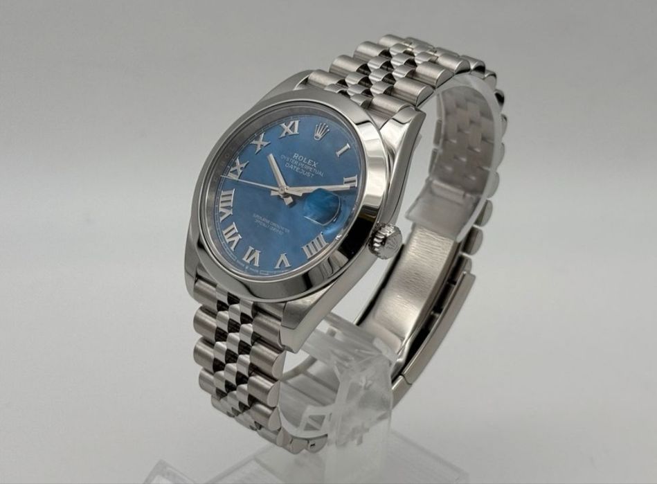 Rolex Datejust 41 Albastru Roman 2023