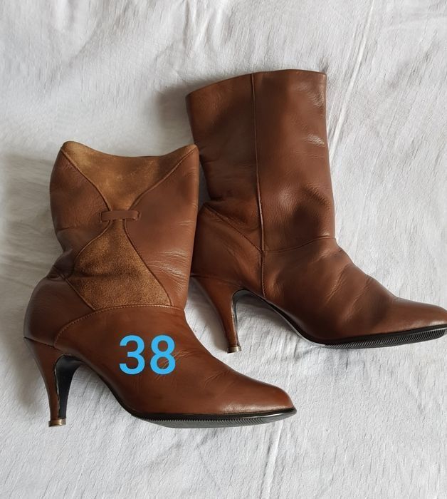 Cizme de dama din piele naturala