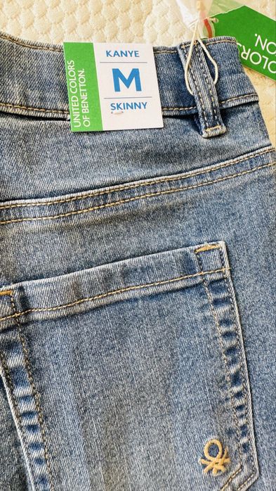 *НОВИ*Benetton* Спортни долнища и дънки -122/130см