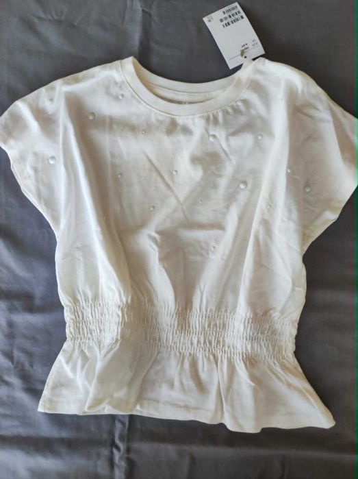 Сет от дънки с блузка H&M, Размер 116-122