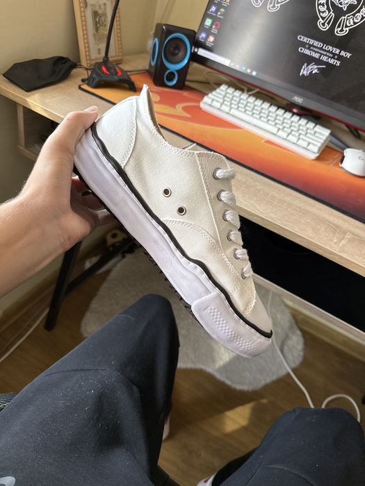 Maison Mihara Yasuhiro – чисто нови, №45 balenciaga чехли slide.  balenciaga runner сиви малко носени 45 номер