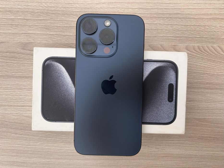 iPhone 15 Pro 256GB Blue Titanium