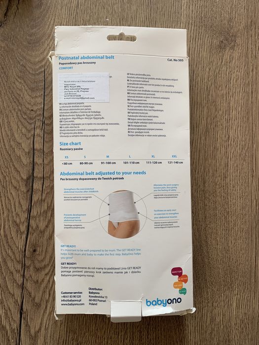 Centura abdominala dupa nastere S 511 - BabyOno